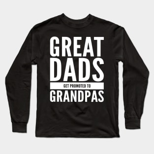 Fathers Day Shirt for Grandpas Long Sleeve T-Shirt